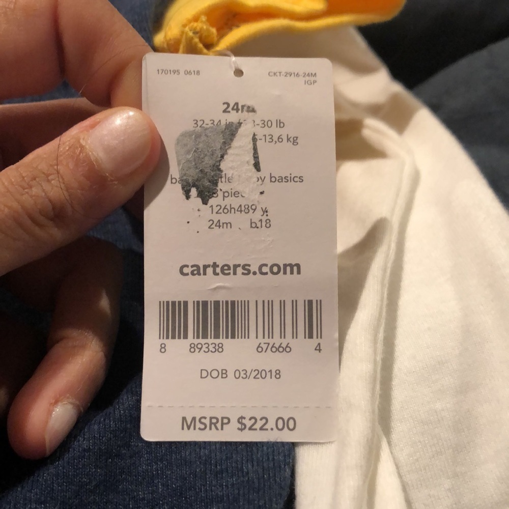 Carters 3 piece boys set - Picture 6 of 6